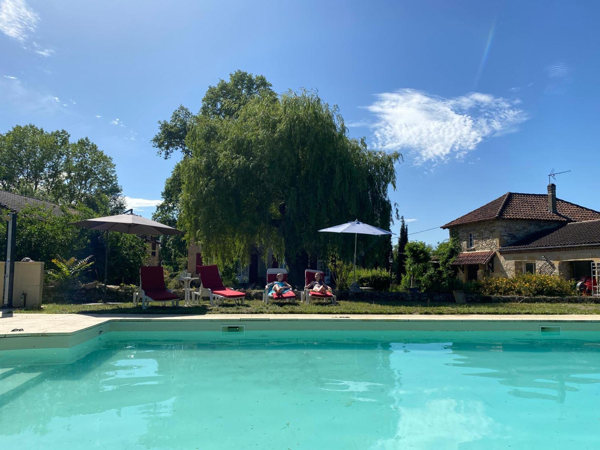 Sfeervol Vakantiehuis Op Landgoed Aan De Dordogne Villa Prudhomat Exterior foto